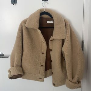 MOVING SALE | Mango Sherpa Jacket